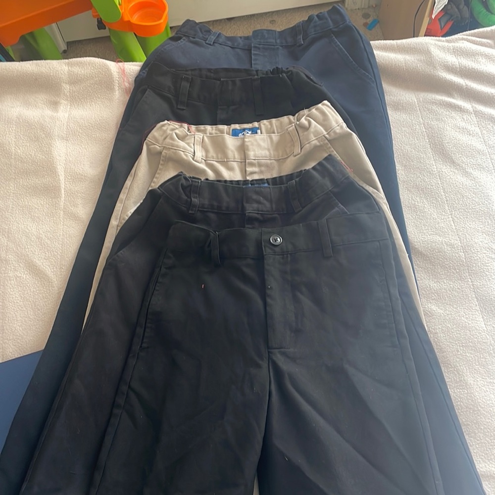 School pants for a boy size 7 youth these are not new
